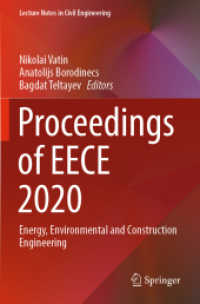 Proceedings of EECE 2020 : Energy, Environmental and Construction Engineering (Lecture Notes in Civil Engineering)