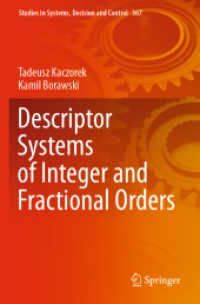 Descriptor Systems of Integer and Fractional Orders (Studies in Systems, Decision and Control) （2021）