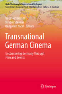 Transnational German Cinema : Encountering Germany through Film and Events (Global Germany in Transnational Dialogues)
