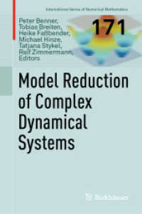 複雑動態系のモデル縮減<br>Model Reduction of Complex Dynamical Systems (International Series of Numerical Mathematics)