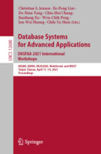 Database Systems for Advanced Applications. DASFAA 2021 International Workshops : BDQM, GDMA, MLDLDSA, MobiSocial, and MUST, Taipei, Taiwan, April 11-14, 2021, Proceedings (Lecture Notes in Computer Science)