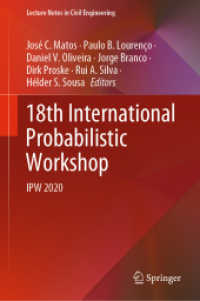18th International Probabilistic Workshop : IPW 2020 (Lecture Notes in Civil Engineering)