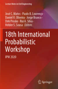 18th International Probabilistic Workshop : IPW 2020 (Lecture Notes in Civil Engineering)