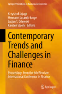 Contemporary Trends and Challenges in Finance : Proceedings from the 6th Wroclaw International Conference in Finance (Springer Proceedings in Business and Economics)