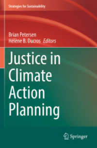 Justice in Climate Action Planning (Strategies for Sustainability)