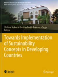 Towards Implementation of Sustainability Concepts in Developing Countries (Advances in Science, Technology & Innovation) （2021）