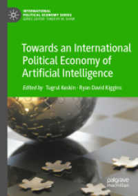 Towards an International Political Economy of Artificial Intelligence (International Political Economy Series)