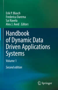 Handbook of Dynamic Data Driven Applications Systems : Volume 1 （2ND）
