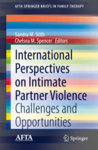 International Perspectives on Intimate Partner Violence : Challenges and Opportunities (Afta Springerbriefs in Family Therapy)