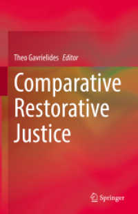 比較修復的司法<br>Comparative Restorative Justice