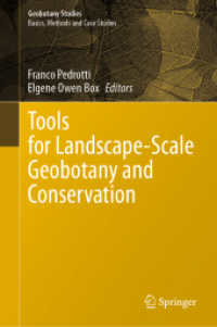 Tools for Landscape-Scale Geobotany and Conservation (Geobotany Studies)