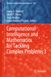 Computational Intelligence and Mathematics for Tackling Complex Problems 3 (Studies in Computational Intelligence)