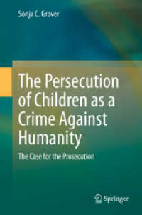 The Persecution of Children as a Crime against Humanity : The Case for the Prosecution