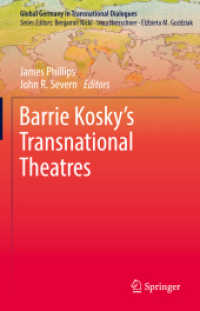 Barrie Kosky's Transnational Theatres (Global Germany in Transnational Dialogues)
