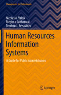 Human Resources Information Systems : A Guide for Public Administrators