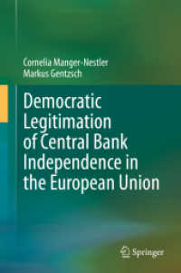 Democratic Legitimation of Central Bank Independence in the European Union （2021）