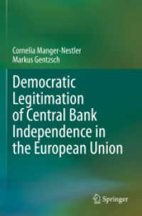 Democratic Legitimation of Central Bank Independence in the European Union （2021）