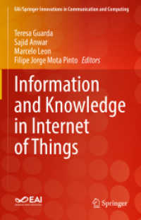 Information and Knowledge in Internet of Things (Eai/springer Innovations in Communication and Computing)