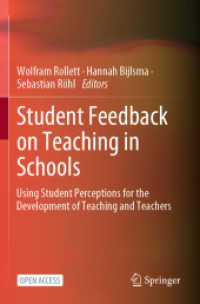 Student Feedback on Teaching in Schools : Using Student Perceptions for the Development of Teaching and Teachers