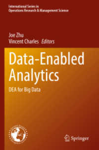 Data-Enabled Analytics : DEA for Big Data (International Series in Operations Research & Management Science)