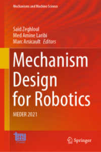 Mechanism Design for Robotics : MEDER 2021 (Mechanisms and Machine Science)