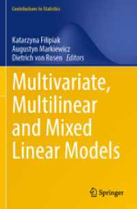 Multivariate, Multilinear and Mixed Linear Models (Contributions to Statistics)