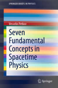 Seven Fundamental Concepts in Spacetime Physics (Springerbriefs in Physics) -- Paperback / softback （1st ed. 20）