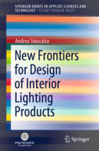 New Frontiers for Design of Interior Lighting Products (Springerbriefs in Applied Sciences and Technology)