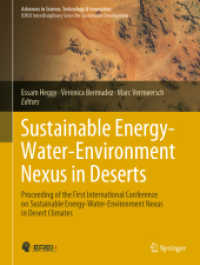 Sustainable Energy-Water-Environment Nexus in Deserts : Proceeding of the First International Conference on Sustainable Energy-Water-Environment Nexus in Desert Climates (Advances in Science, Technology & Innovation)