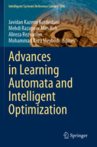 Advances in Learning Automata and Intelligent Optimization (Intelligent Systems Reference Library)