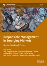 Responsible Management in Emerging Markets : A Multisectoral Focus (Sustainable Development Goals Series)