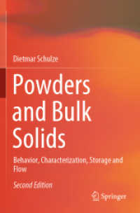 Powders and Bulk Solids : Behavior, Characterization, Storage and Flow （2ND）