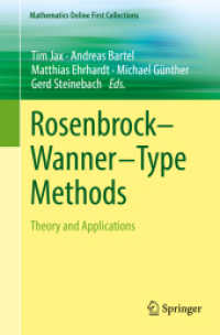 Rosenbrock—Wanner-Type Methods : Theory and Applications (Mathematics Online First Collections)