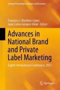 Advances in National Brand and Private Label Marketing : Eighth International Conference, 2021 (Springer Proceedings in Business and Economics)