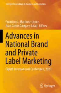 Advances in National Brand and Private Label Marketing : Eighth International Conference, 2021 (Springer Proceedings in Business and Economics)