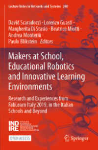 Makers at School, Educational Robotics and Innovative Learning Environments : Research and Experiences from FabLearn Italy 2019, in the Italian Schools and Beyond (Lecture Notes in Networks and Systems)