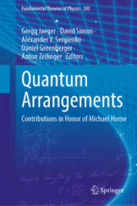 Quantum Arrangements : Contributions in Honor of Michael Horne (Fundamental Theories of Physics)