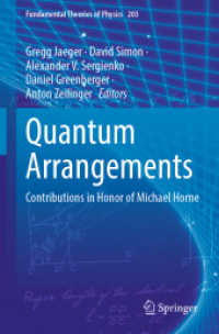 Quantum Arrangements : Contributions in Honor of Michael Horne (Fundamental Theories of Physics)