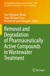 Removal and Degradation of Pharmaceutically Active Compounds in Wastewater Treatment (The Handbook of Environmental Chemistry)
