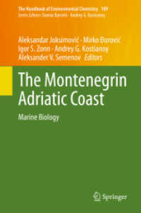 The Montenegrin Adriatic Coast : Marine Biology (The Handbook of Environmental Chemistry)