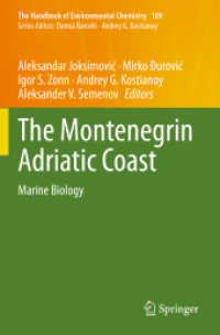 The Montenegrin Adriatic Coast : Marine Biology (The Handbook of Environmental Chemistry)