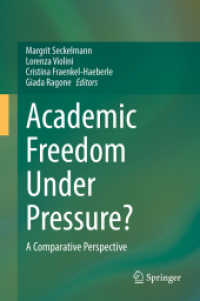 Academic Freedom under Pressure? : A Comparative Perspective