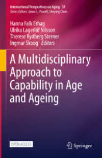 A Multidisciplinary Approach to Capability in Age and Ageing (International Perspectives on Aging)