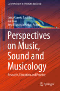 Perspectives on Music, Sound and Musicology : Research, Education and Practice (Current Research in Systematic Musicology)