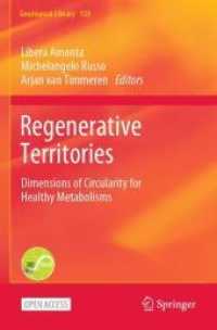 Regenerative Territories : Dimensions of Circularity for Healthy Metabolisms (Geojournal Library)