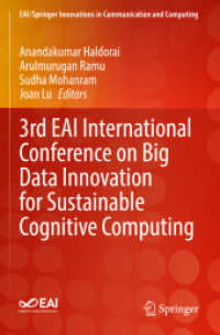 3rd EAI International Conference on Big Data Innovation for Sustainable Cognitive Computing (Eai/springer Innovations in Communication and Computing)