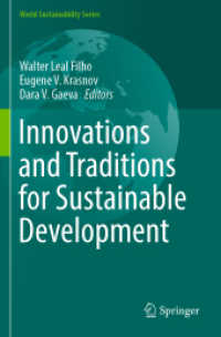 Innovations and Traditions for Sustainable Development (World Sustainability Series)