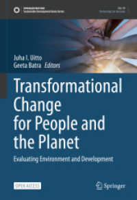 Transformational Change for People and the Planet : Evaluating Environment and Development (Sustainable Development Goals Series)