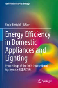 Energy Efficiency in Domestic Appliances and Lighting : Proceedings of the 10th International Conference (EEDAL'19) (Springer Proceedings in Energy) （2022）