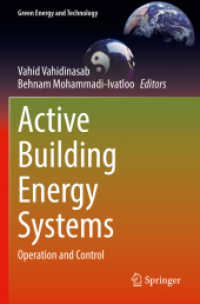 Active Building Energy Systems : Operation and Control (Green Energy and Technology)